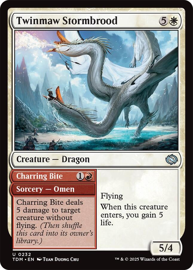 Twinmaw Stormbrood [Tarkir: Dragonstorm] | Enigma On Main