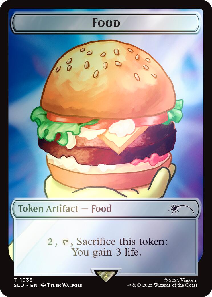 Food Token (1938) (Rainbow Foil) [Secret Lair Drop Series] | Enigma On Main