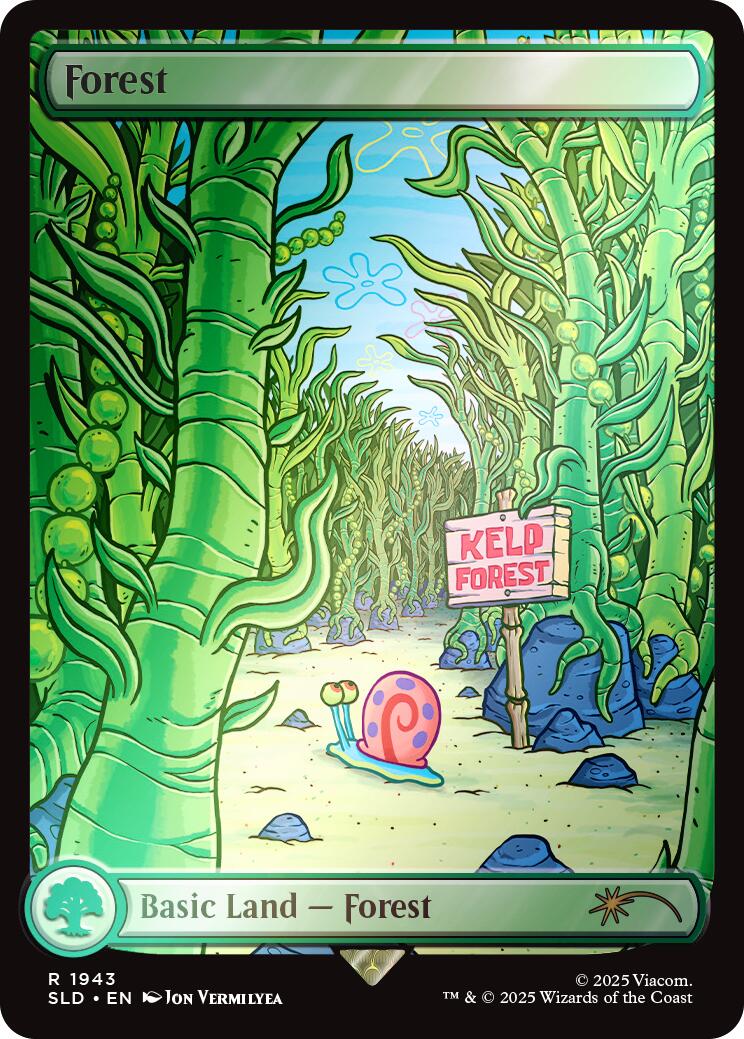 Forest (1943) (Rainbow Foil) [Secret Lair Drop Series] | Enigma On Main