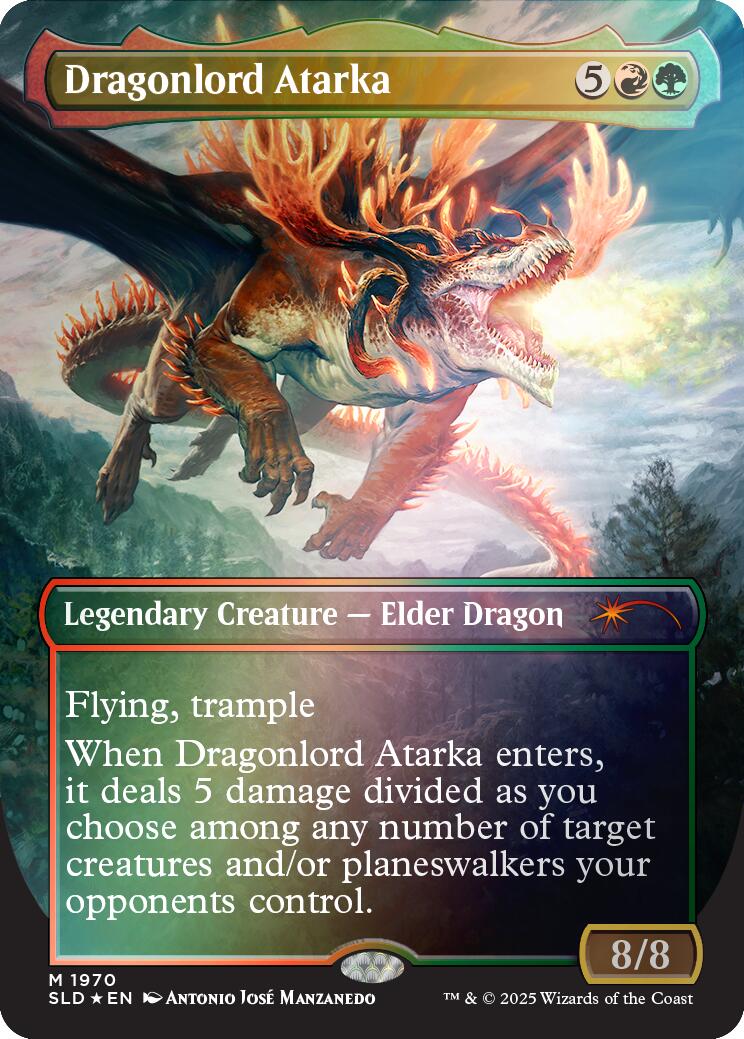 Dragonlord Atarka (Rainbow Foil) [Secret Lair Drop Series] | Enigma On Main