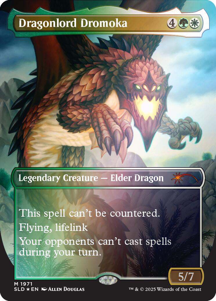Dragonlord Dromoka (Rainbow Foil) [Secret Lair Drop Series] | Enigma On Main