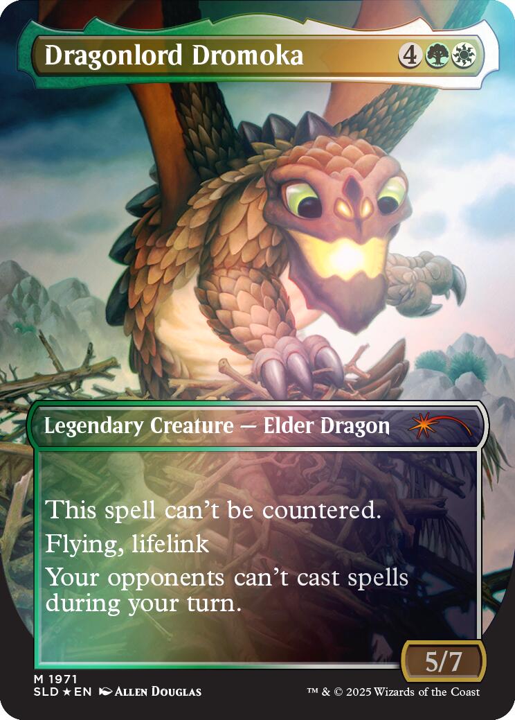 Dragonlord Dromoka (Rainbow Foil) [Secret Lair Drop Series] | Enigma On Main