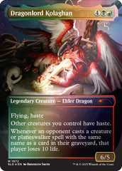 Dragonlord Kolaghan (1972) (Rainbow Foil) [Secret Lair Drop Series] | Enigma On Main