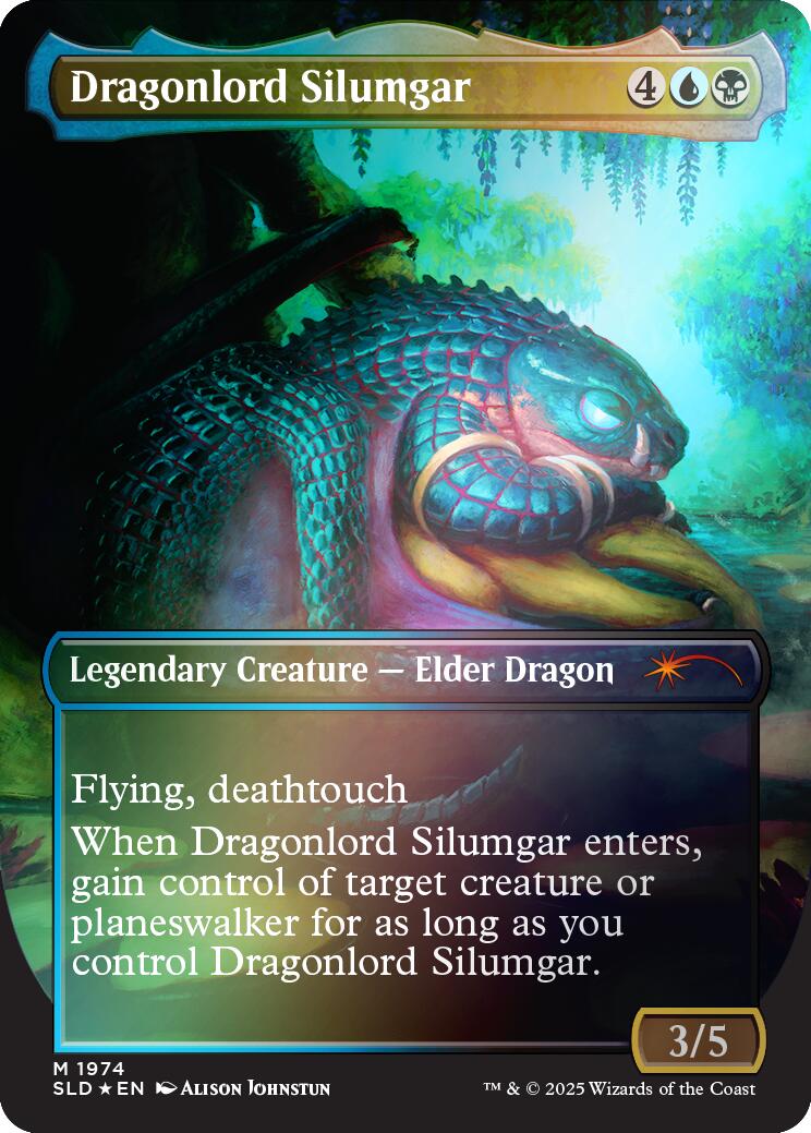 Dragonlord Silumgar (Rainbow Foil) [Secret Lair Drop Series] | Enigma On Main