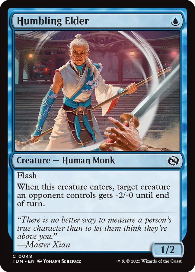 Humbling Elder [Tarkir: Dragonstorm] | Enigma On Main