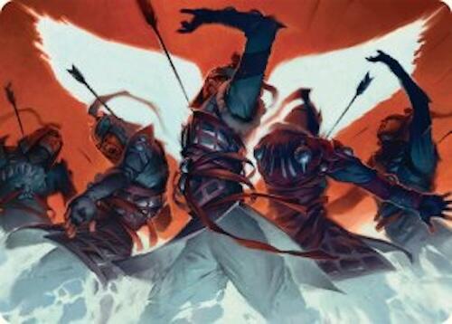 Desperate Measures Art Card (11/54) [Tarkir: Dragonstorm Art Series] | Enigma On Main
