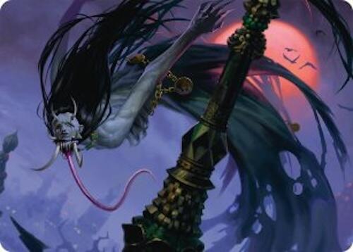 Qarsi Revenant Art Card (12/54) [Tarkir: Dragonstorm Art Series] | Enigma On Main