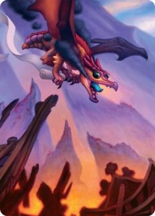 Scavenger Regent Art Card (45/54) [Tarkir: Dragonstorm Art Series] | Enigma On Main