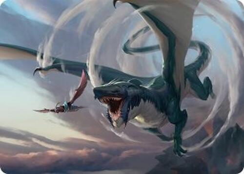 Whirlwing Stormbrood Art Card (27/54) [Tarkir: Dragonstorm Art Series] | Enigma On Main