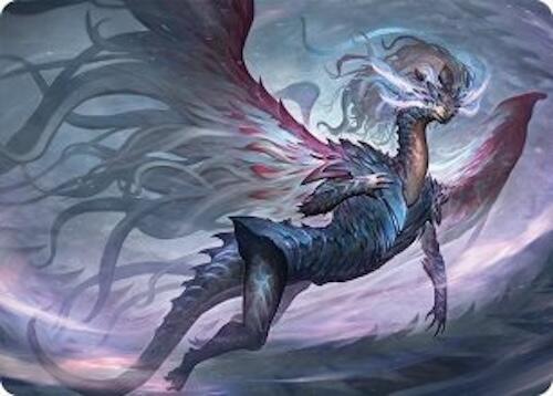 Shiko, Paragon of the Way Art Card (37/54) [Tarkir: Dragonstorm Art Series] | Enigma On Main
