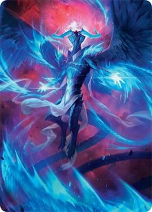 Ugin, Eye of the Storms Art Card (48/54) [Tarkir: Dragonstorm Art Series] | Enigma On Main