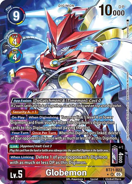 Globemon [BT21-023] (Alternate Art) [World Convergence] | Enigma On Main