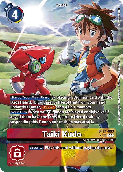 Taiki Kudo [BT21-083] (Alternate Art) [World Convergence] | Enigma On Main
