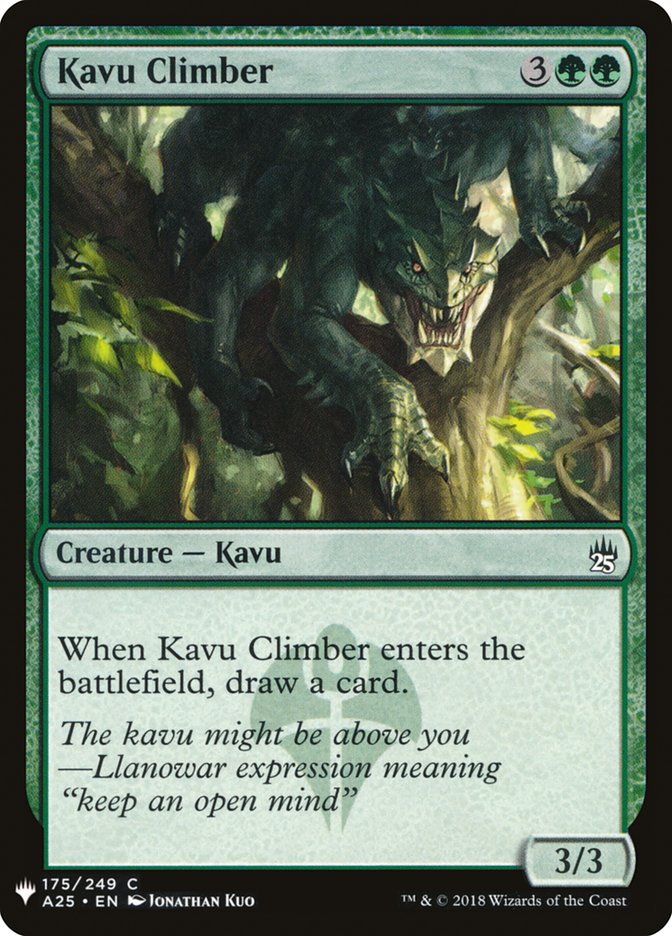 Kavu Climber [Mystery Booster] | Enigma On Main