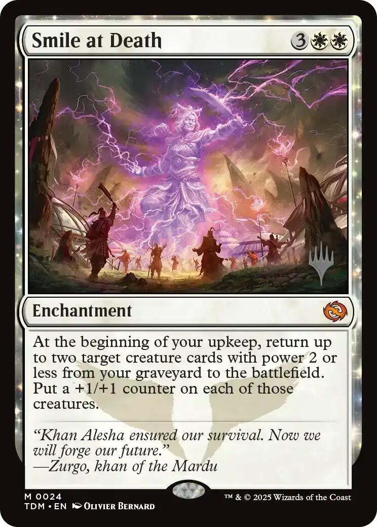 Smile at Death [Tarkir: Dragonstorm Promos] | Enigma On Main
