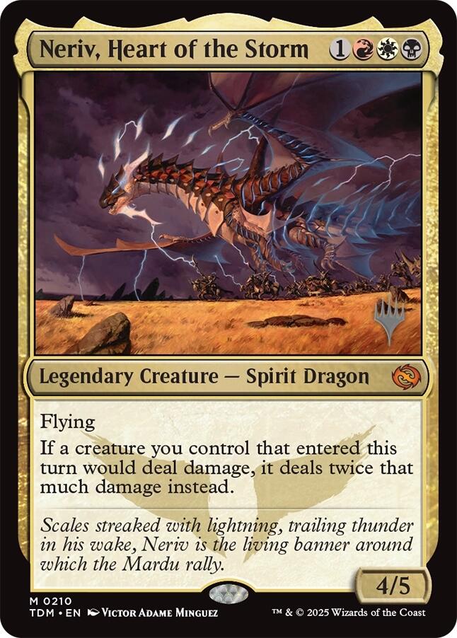 Neriv, Heart of the Storm [Tarkir: Dragonstorm Promos] | Enigma On Main