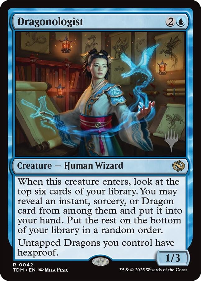 Dragonologist [Tarkir: Dragonstorm Promos] | Enigma On Main
