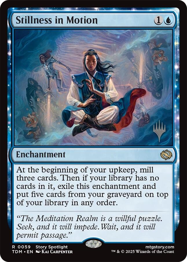 Stillness in Motion [Tarkir: Dragonstorm Promos] | Enigma On Main
