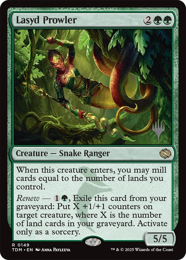 Lasyd Prowler [Tarkir: Dragonstorm Promos] | Enigma On Main