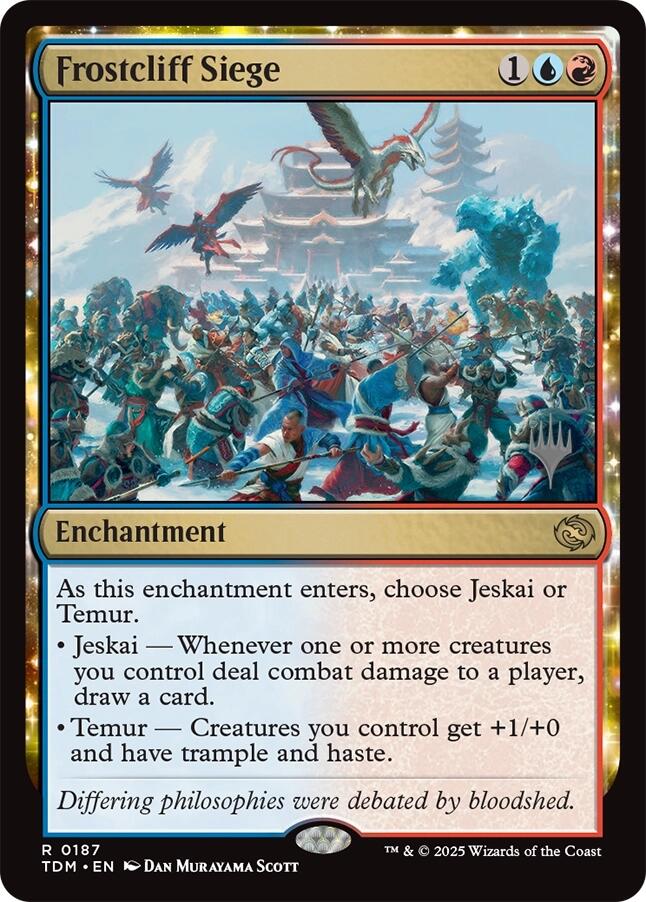 Frostcliff Siege [Tarkir: Dragonstorm Promos] | Enigma On Main