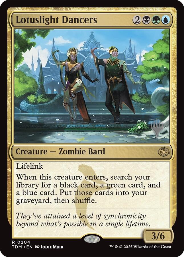 Lotuslight Dancers [Tarkir: Dragonstorm Promos] | Enigma On Main