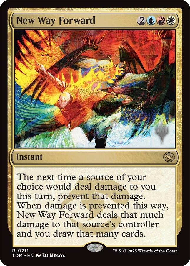 New Way Forward [Tarkir: Dragonstorm Promos] | Enigma On Main