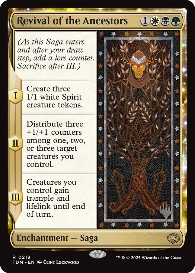 Revival of the Ancestors [Tarkir: Dragonstorm Promos] | Enigma On Main