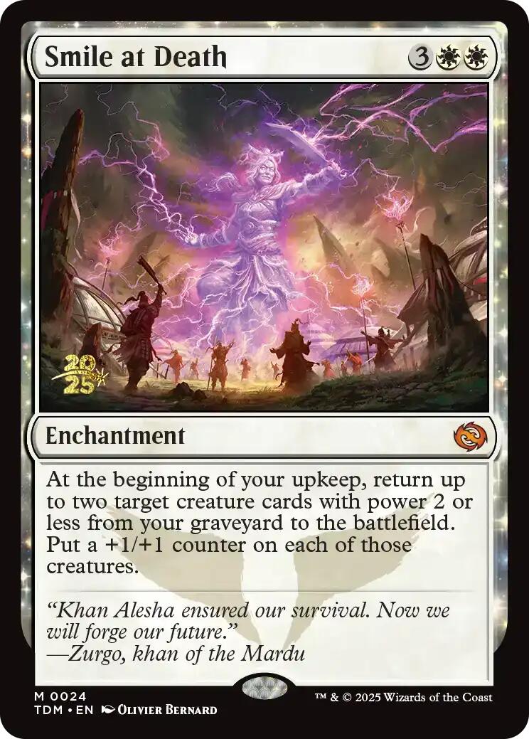 Smile at Death [Tarkir: Dragonstorm Prerelease Promos] | Enigma On Main