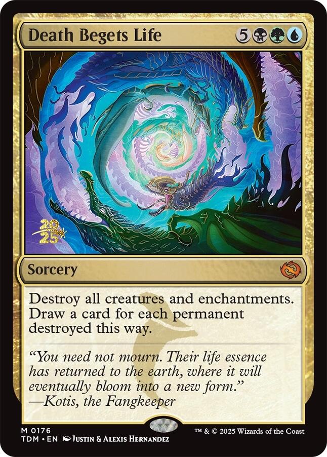 Death Begets Life [Tarkir: Dragonstorm Prerelease Promos] | Enigma On Main