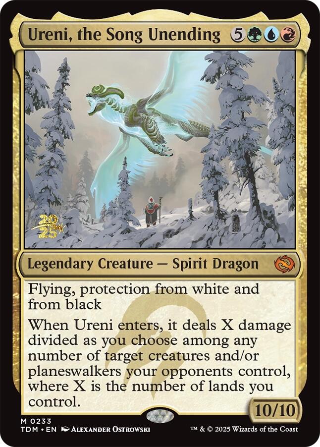 Ureni, the Song Unending [Tarkir: Dragonstorm Prerelease Promos] | Enigma On Main