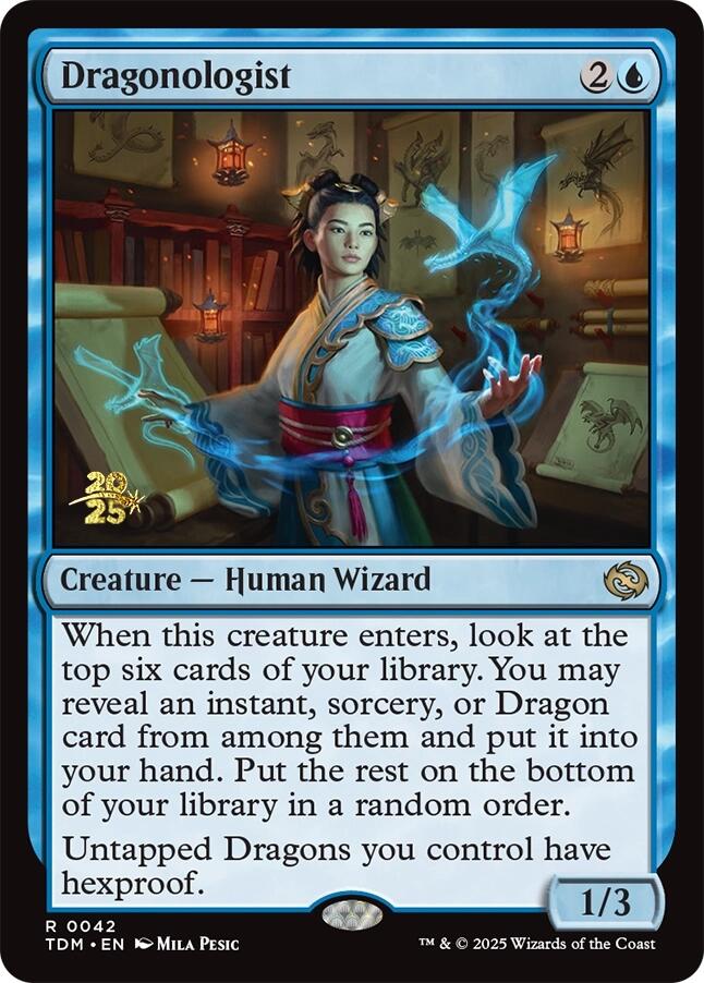 Dragonologist [Tarkir: Dragonstorm Prerelease Promos] | Enigma On Main