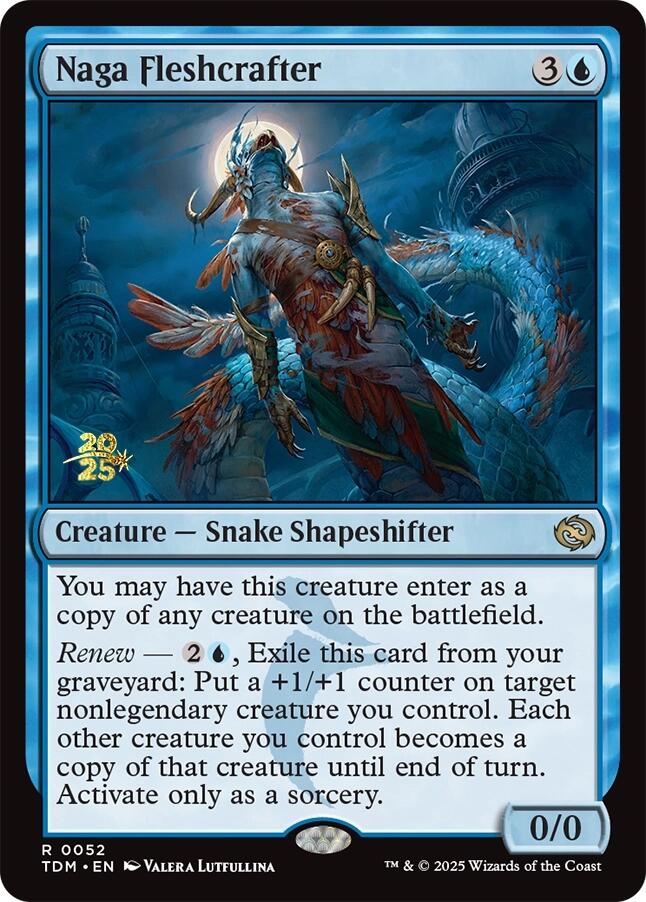 Naga Fleshcrafter [Tarkir: Dragonstorm Prerelease Promos] | Enigma On Main