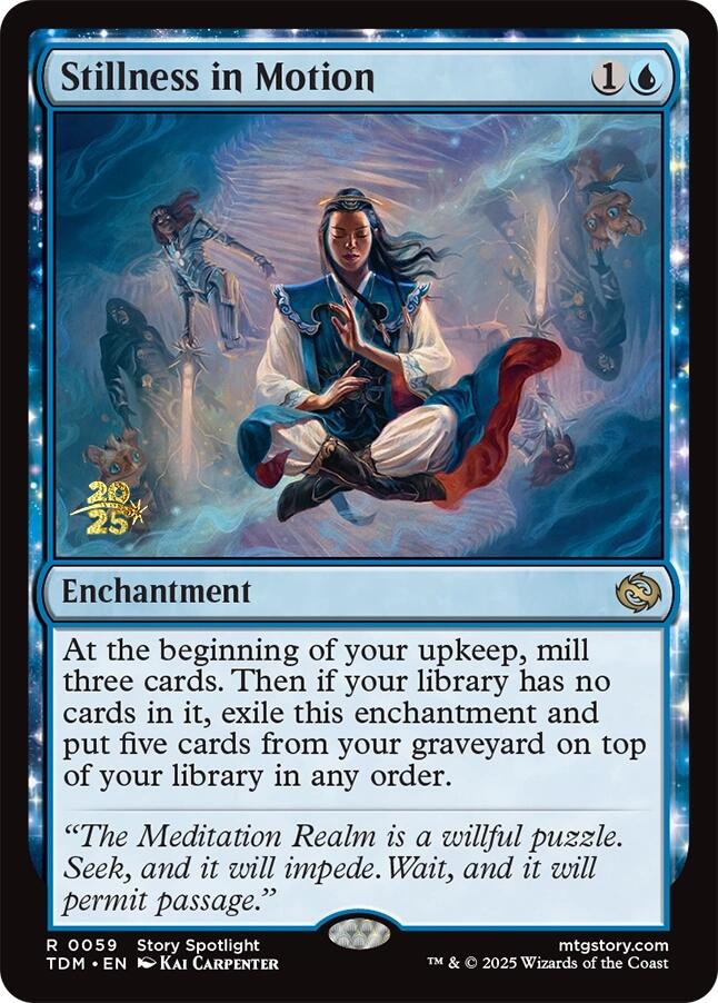 Stillness in Motion [Tarkir: Dragonstorm Prerelease Promos] | Enigma On Main