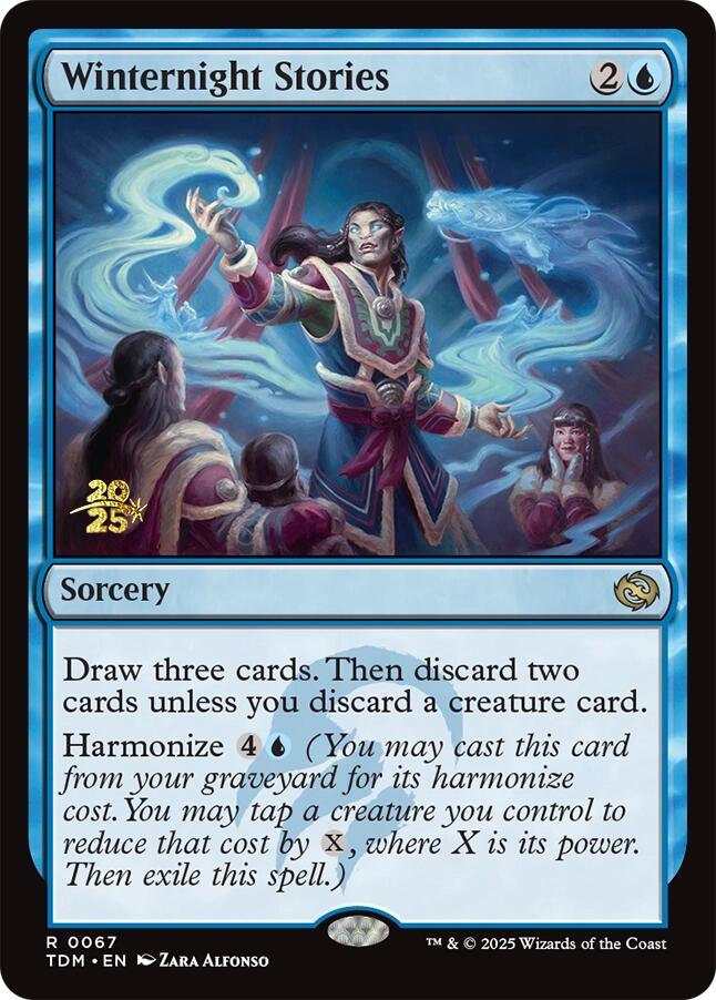 Winternight Stories [Tarkir: Dragonstorm Prerelease Promos] | Enigma On Main