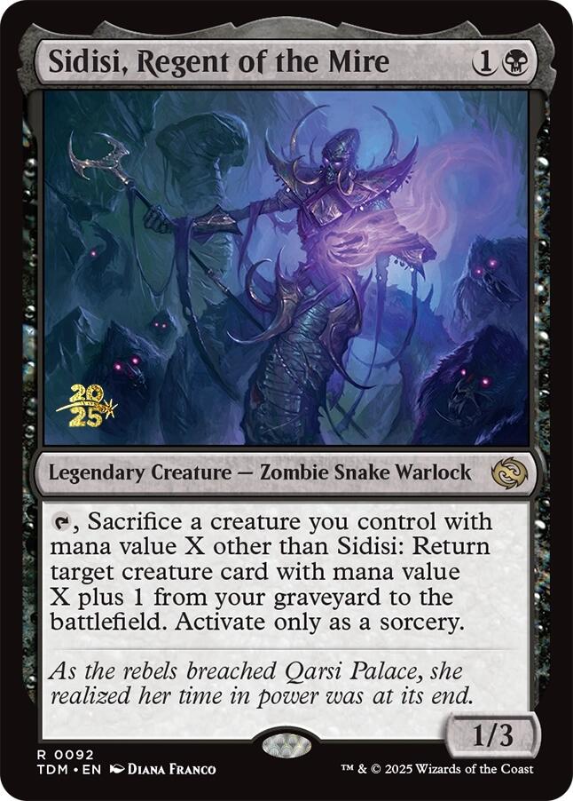 Sidisi, Regent of the Mire [Tarkir: Dragonstorm Prerelease Promos] | Enigma On Main