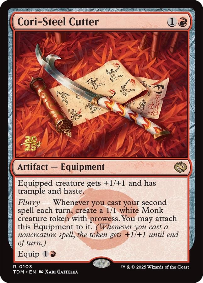 Cori-Steel Cutter [Tarkir: Dragonstorm Prerelease Promos] | Enigma On Main