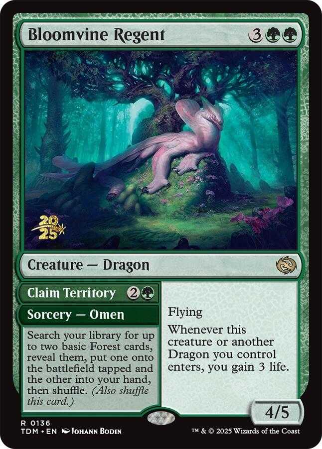 Bloomvine Regent [Tarkir: Dragonstorm Prerelease Promos] | Enigma On Main