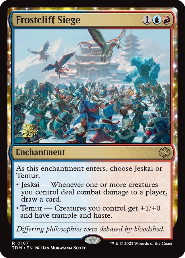 Frostcliff Siege [Tarkir: Dragonstorm Prerelease Promos] | Enigma On Main