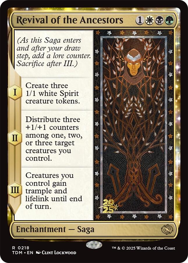Revival of the Ancestors [Tarkir: Dragonstorm Prerelease Promos] | Enigma On Main