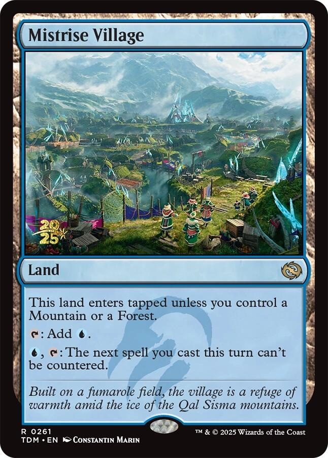 Mistrise Village [Tarkir: Dragonstorm Prerelease Promos] | Enigma On Main