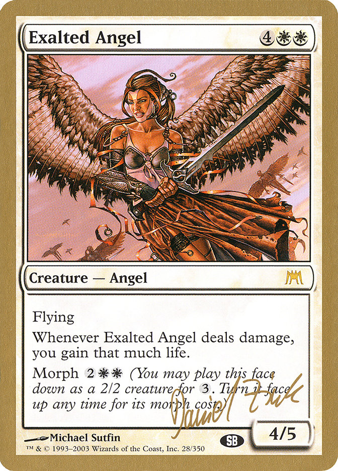 Exalted Angel (Daniel Zink) (SB) [World Championship Decks 2003] | Enigma On Main