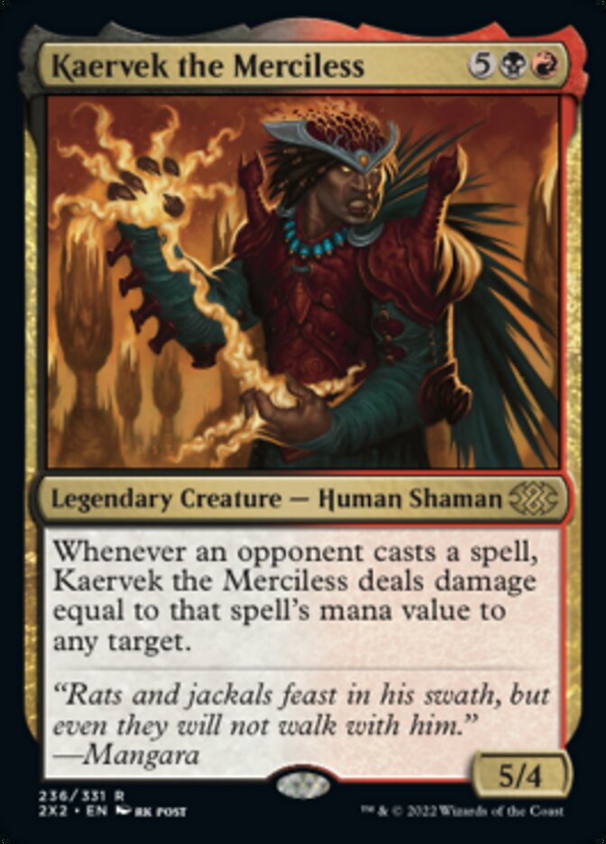 Kaervek the Merciless [Double Masters 2022] | Enigma On Main