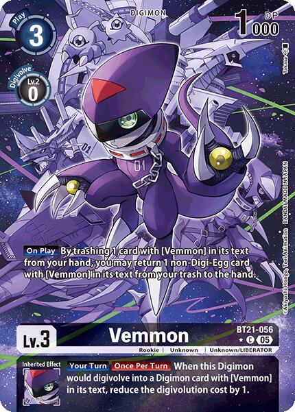Vemmon [BT21-056] (Alternate Art) [World Convergence] | Enigma On Main