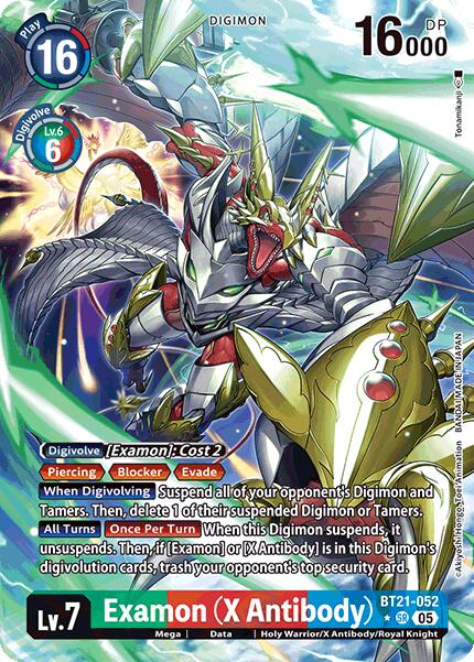 Examon [BT21-052] (X Antibody) (Alternate Art) [World Convergence] | Enigma On Main