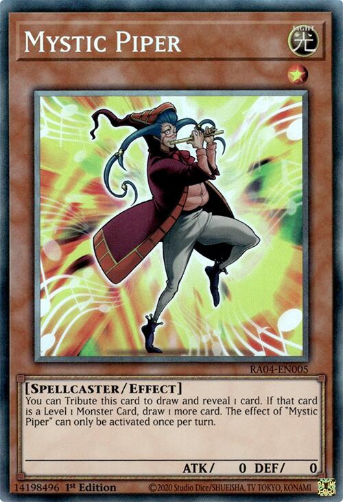 Mystic Piper [RA04-EN005] Prismatic Collector's Rare | Enigma On Main