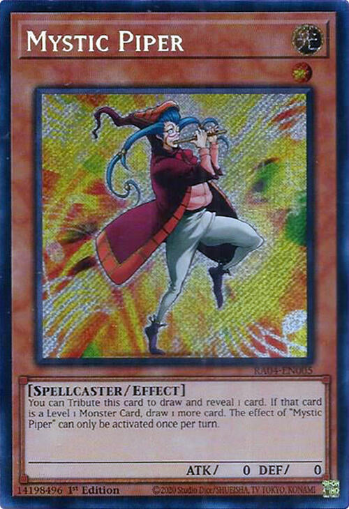 Mystic Piper [RA04-EN005] Secret Rare | Enigma On Main