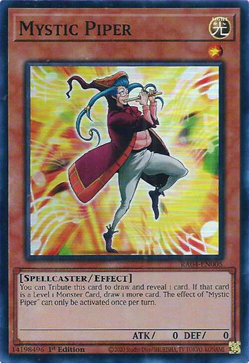 Mystic Piper [RA04-EN005] Super Rare | Enigma On Main