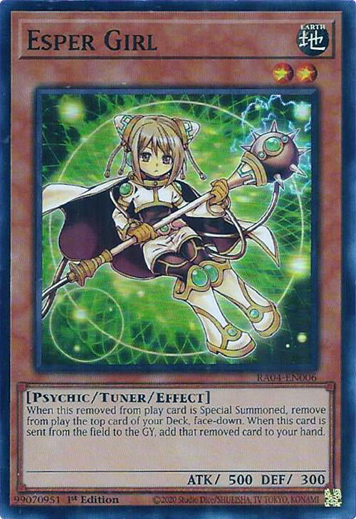Esper Girl [RA04-EN006] Super Rare | Enigma On Main