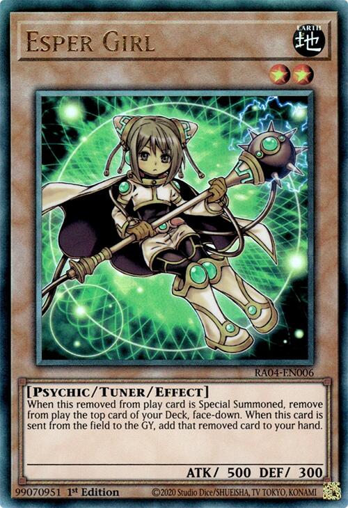 Esper Girl [RA04-EN006] Prismatic Ultimate Rare | Enigma On Main