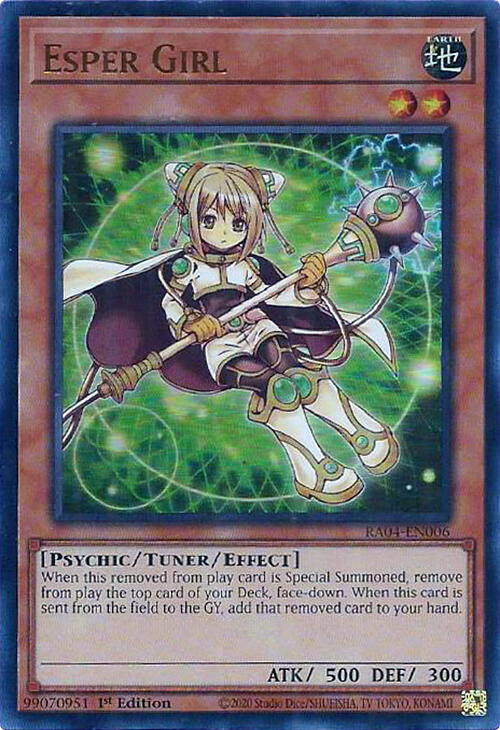 Esper Girl [RA04-EN006] Ultra Rare | Enigma On Main
